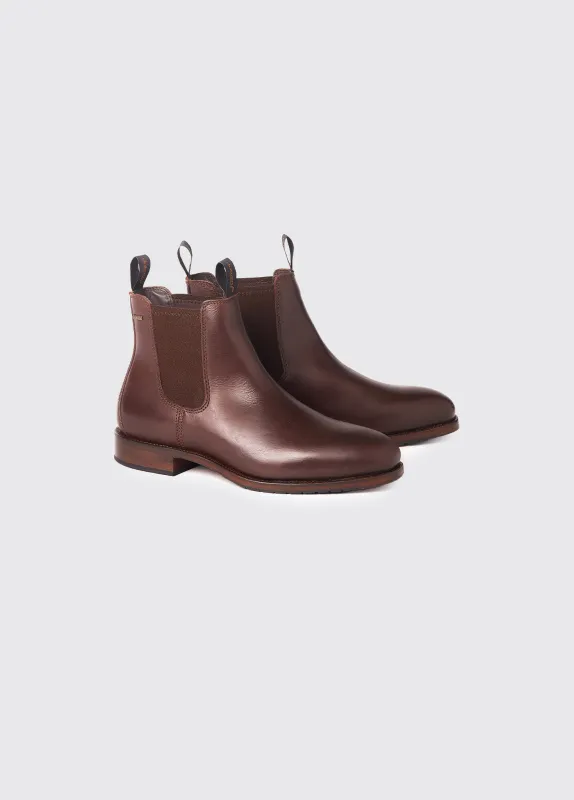 Kerry Leather Soled Boot - Mahogany made by Current