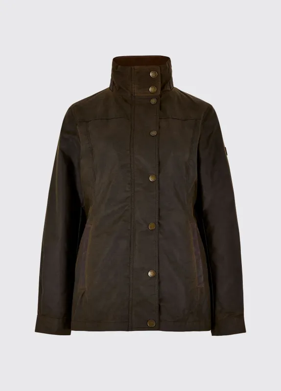 Mountrath Waxed Jacket - Olive made by Current