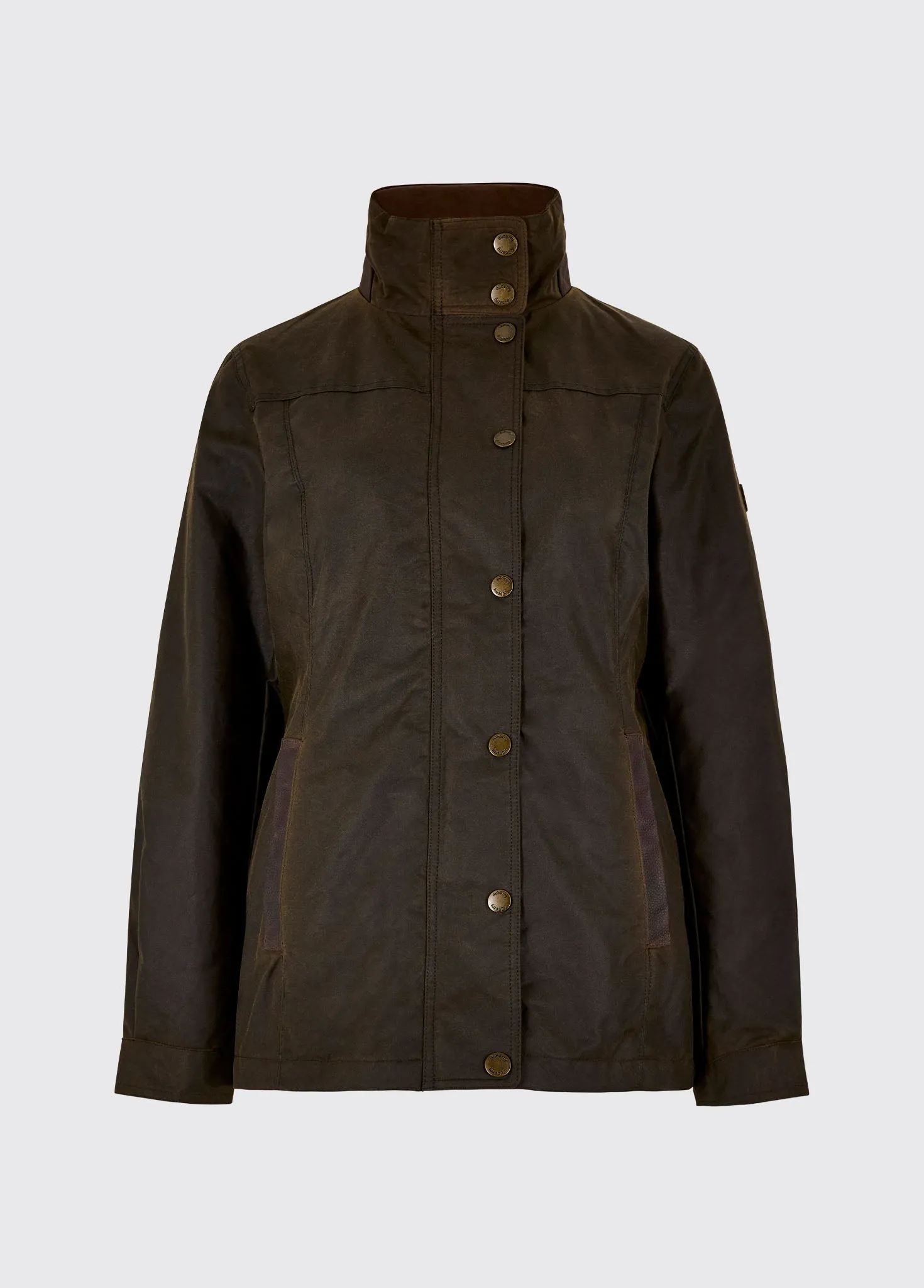 Mountrath Waxed Jacket - Olive sold by Dubarry of Ireland