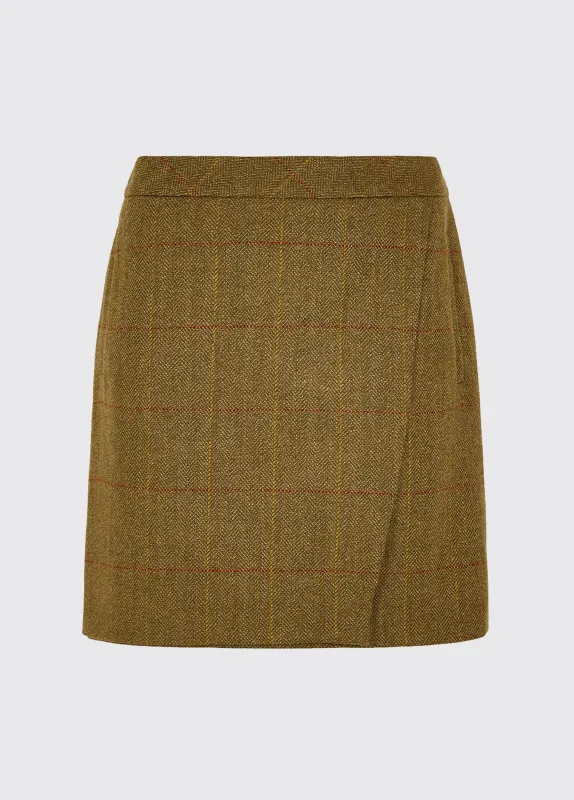 Buckthorn Tweed Skirt - Elm made by Dubarry of Ireland