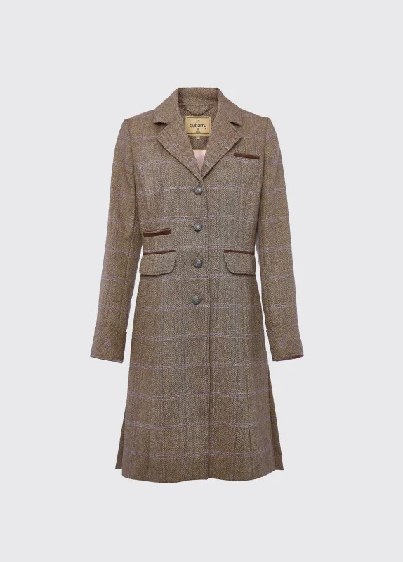 Blackthorn Tweed Jacket - Woodrose made by Dubarry of Ireland