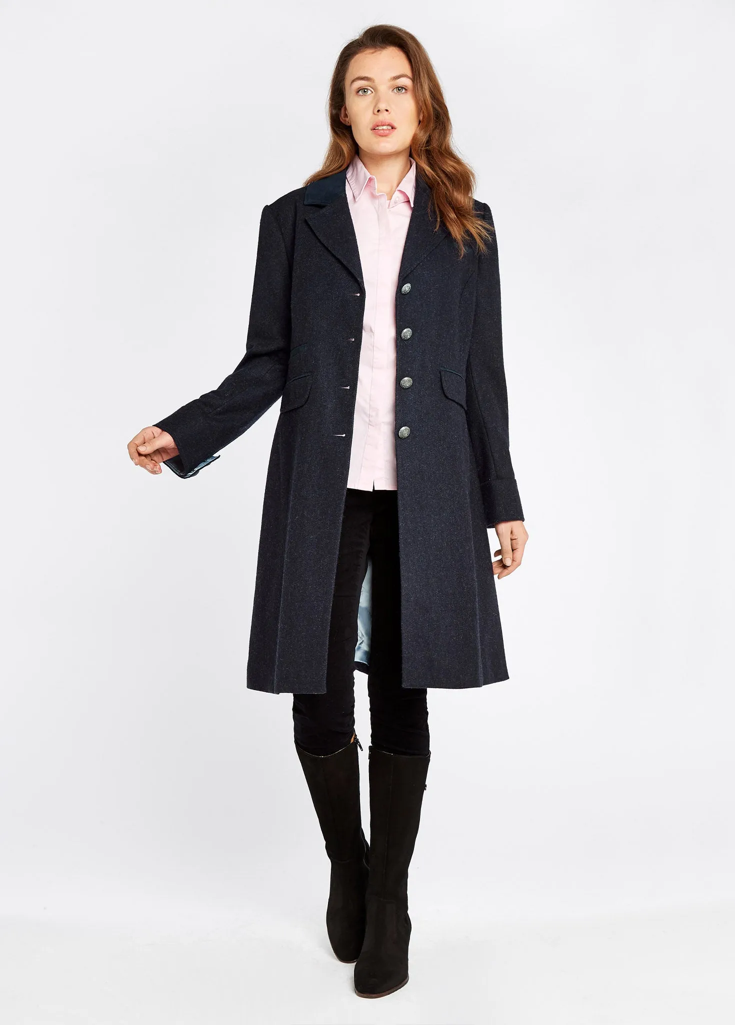Blackthorn Tweed Jacket - Navy sold by Dubarry of Ireland product image thumbnail 4
