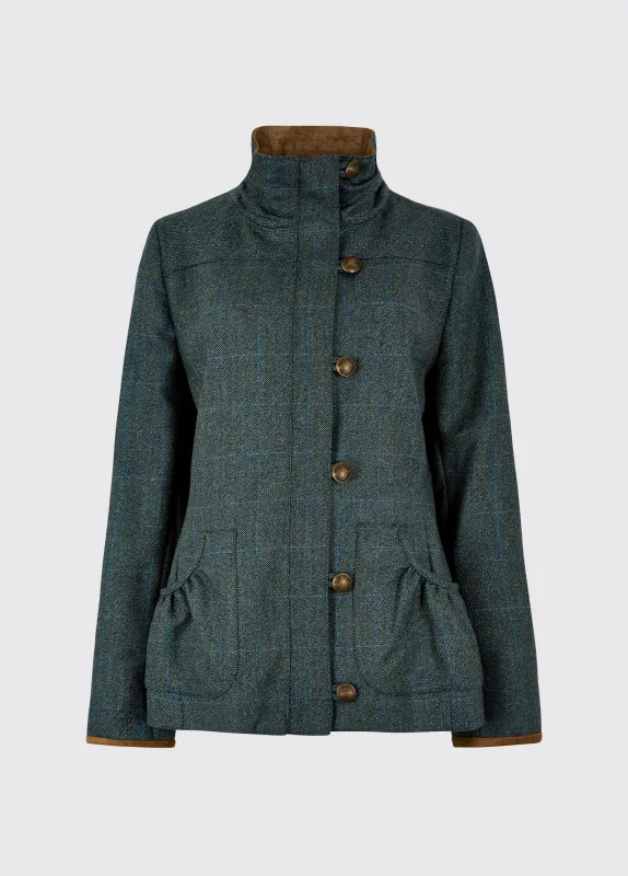 Bracken Tweed Jacket - Mist sold by Dubarry of Ireland