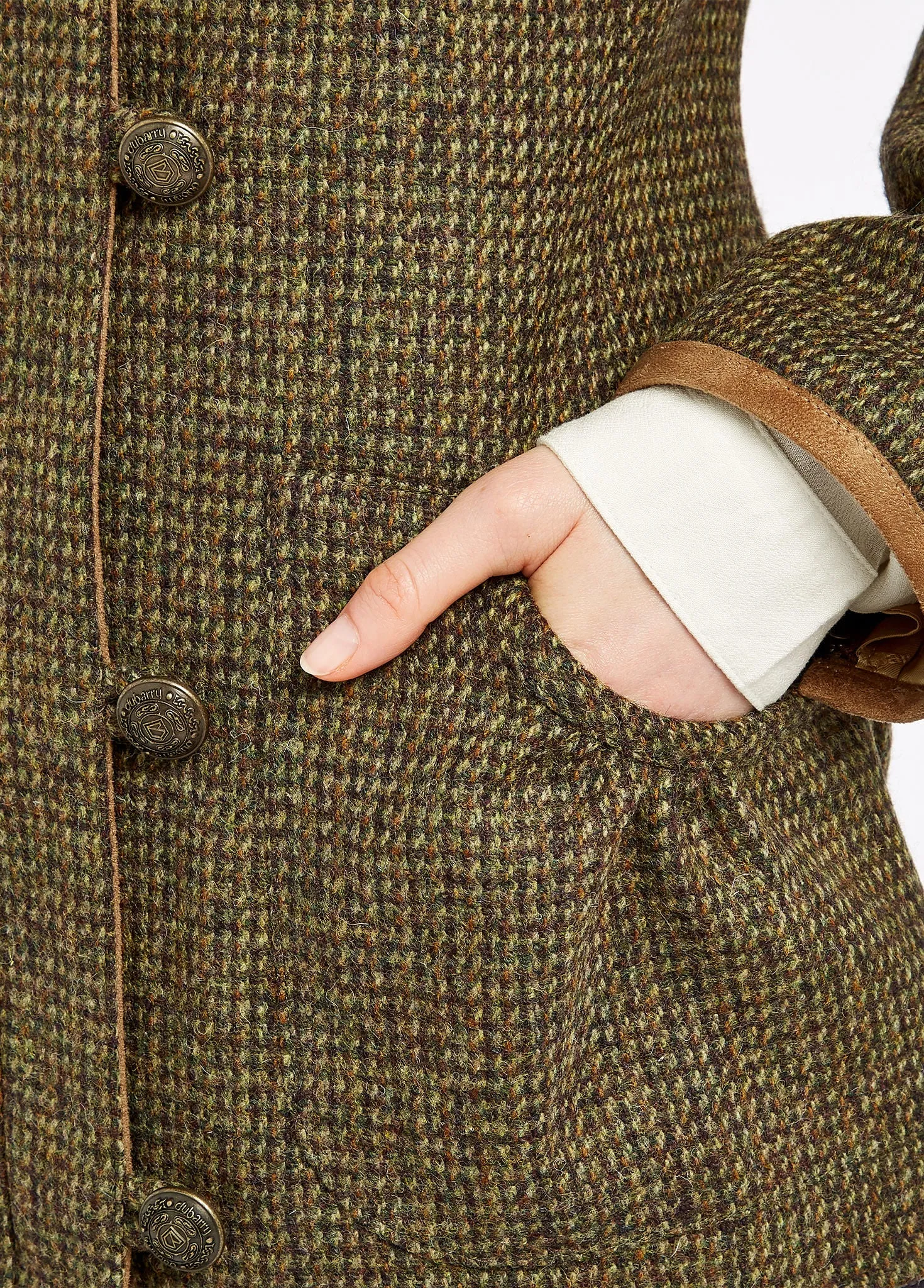 Bracken Tweed Jacket - Heath sold by Dubarry of Ireland product image thumbnail 5