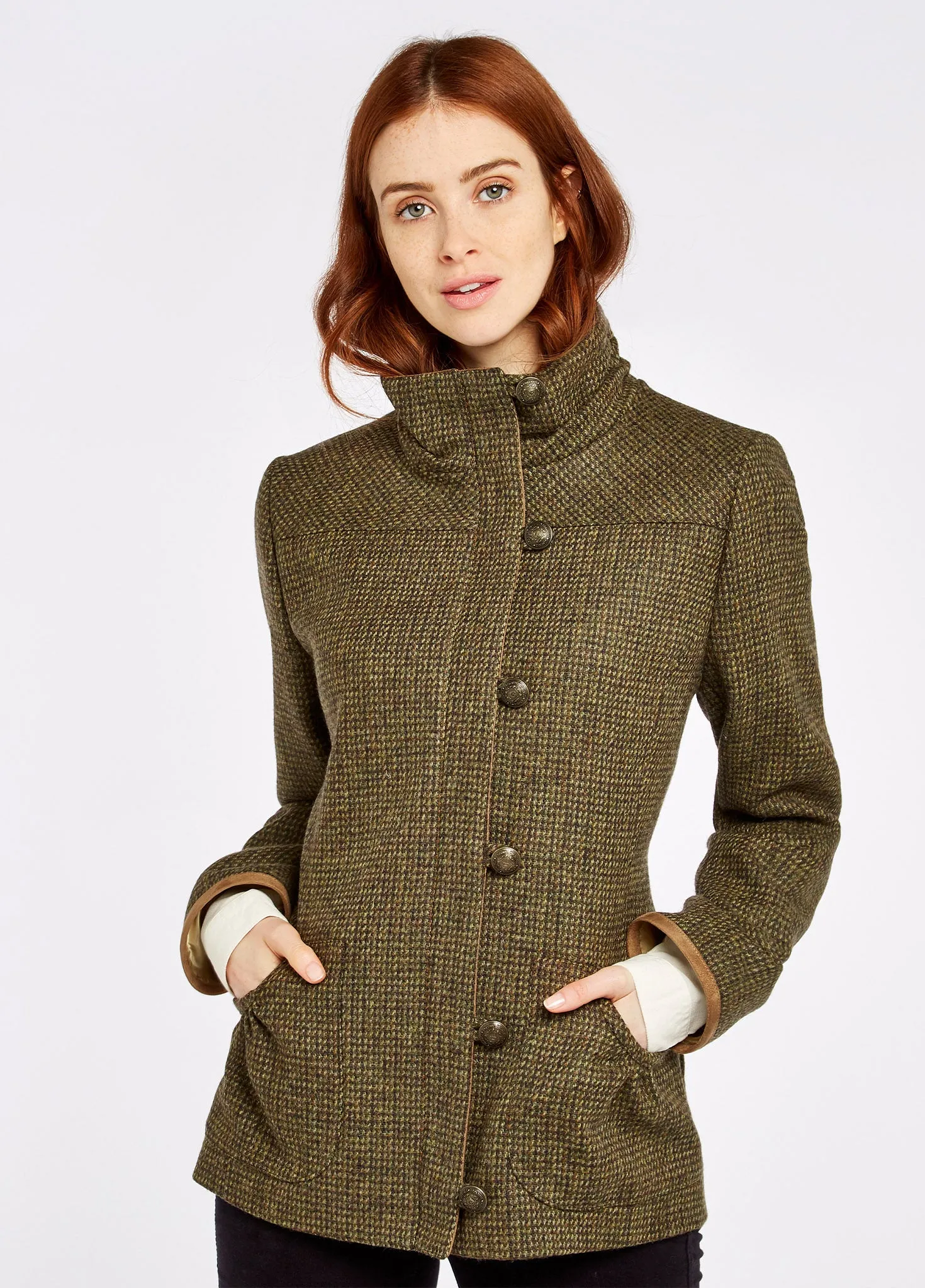Bracken Tweed Jacket - Heath sold by Dubarry of Ireland product image thumbnail 4