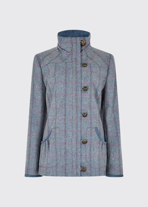 Bracken Tweed Jacket - Denim Haze sold by Dubarry of Ireland