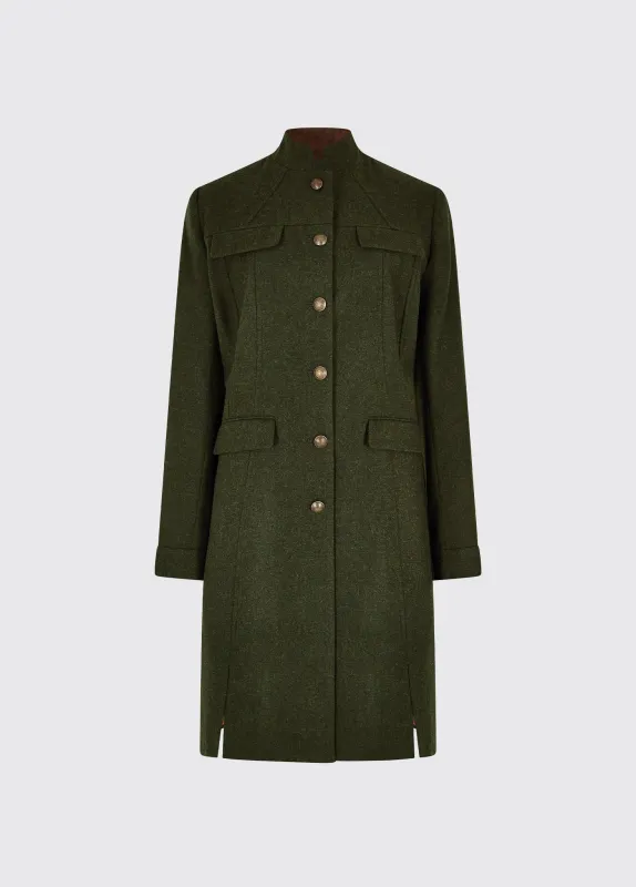 Coolepark Tweed Coat - Loden sold by Dubarry of Ireland