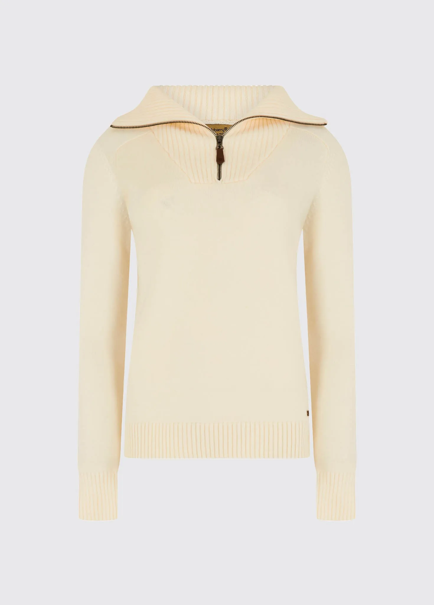 Rosmead Sweater - Chalk sold by Dubarry of Ireland