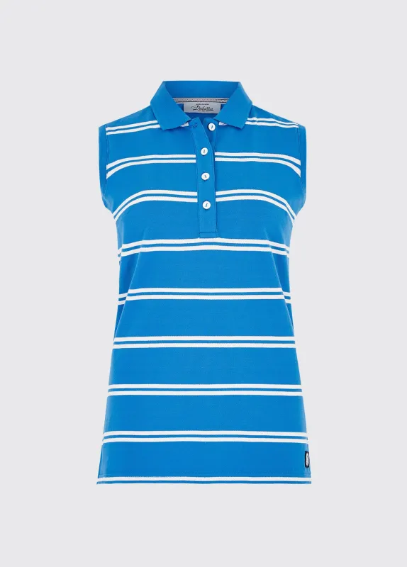 Mohill Sleeveless Top - Kingfisher sold by Dubarry of Ireland