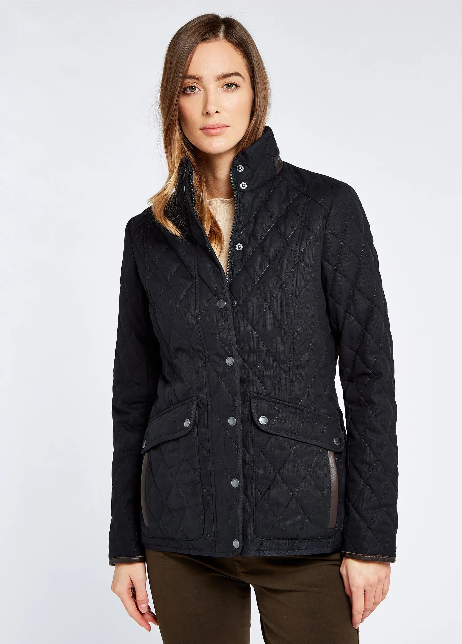 Corrib Quilted Jacket - Navy sold by Dubarry of Ireland product image thumbnail 3