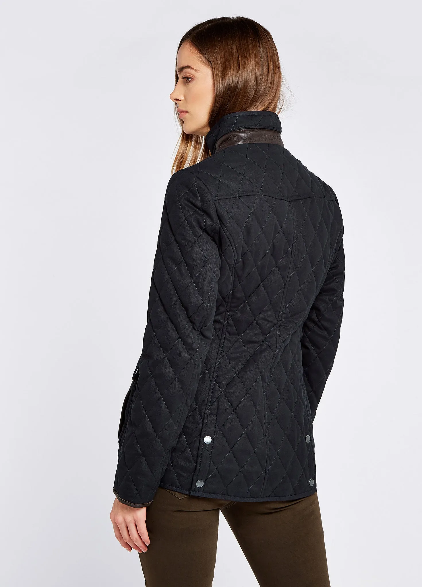 Corrib Quilted Jacket - Navy sold by Dubarry of Ireland product image thumbnail 4