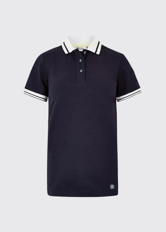 Belmullet Polo - Navy sold by Dubarry of Ireland