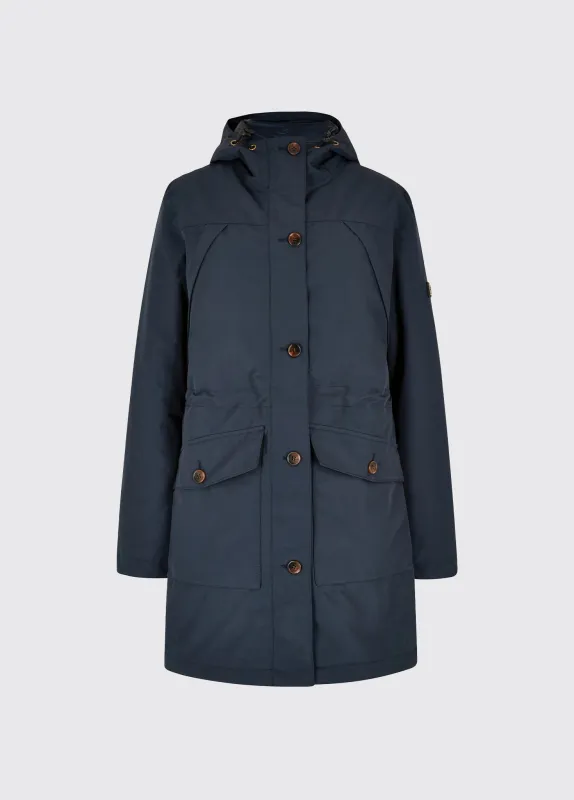 Sandford Parka - Navy sold by Dubarry of Ireland