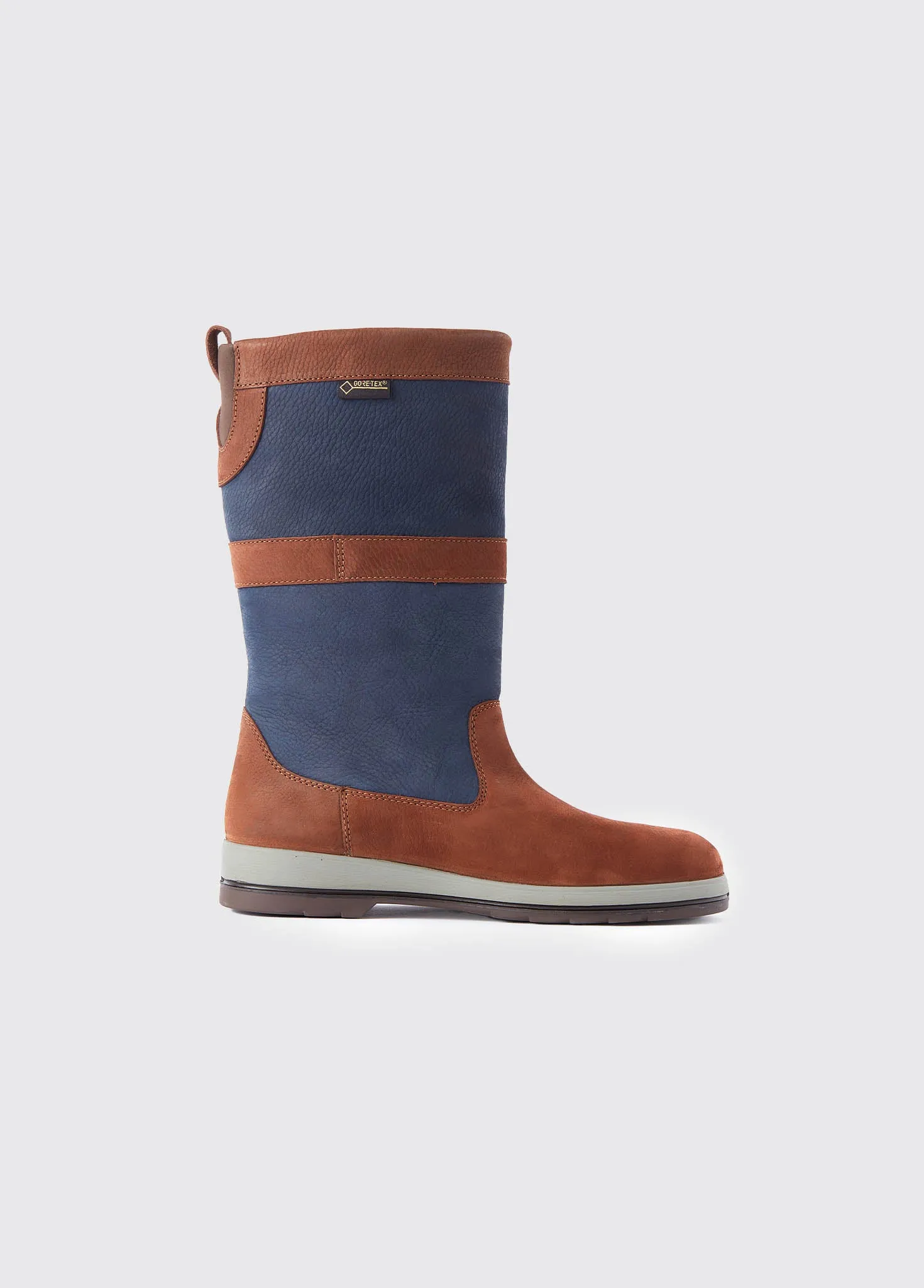 Ultima Ladies ExtraFit™ Sailing Boot - Navy/Brown sold by Dubarry of Ireland product image thumbnail 4
