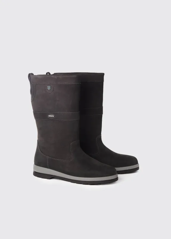 Ultima Ladies ExtraFit™ Sailing Boot - Black sold by Dubarry of Ireland