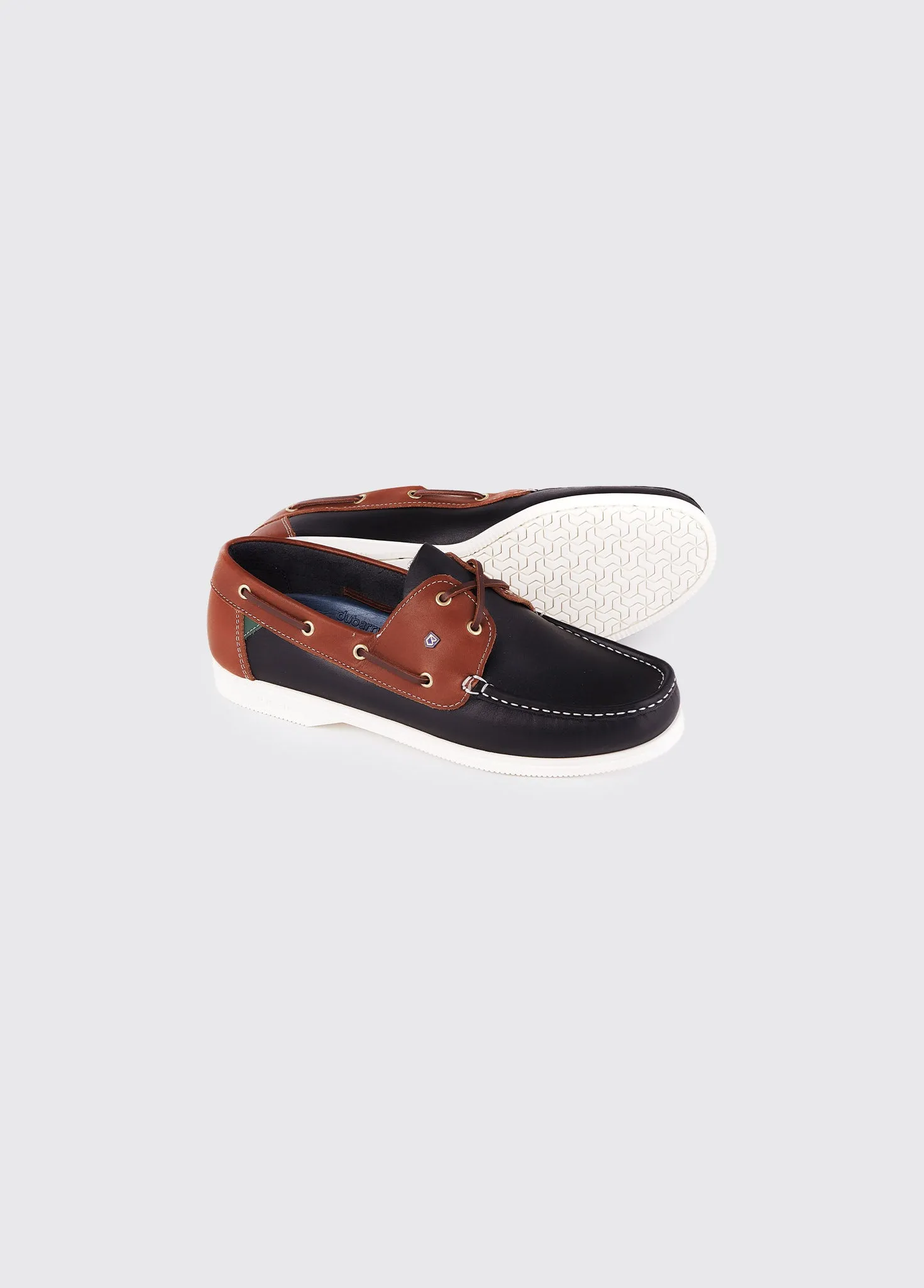 Admirals Ladies Deck Shoe - Navy/Brown sold by Dubarry of Ireland product image thumbnail 2