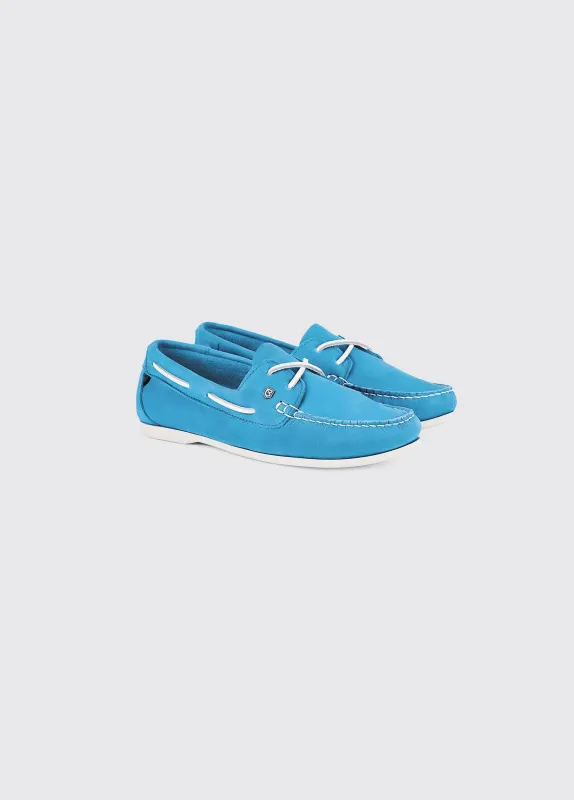 Aruba Deck Shoe - Blue Mist sold by Dubarry of Ireland