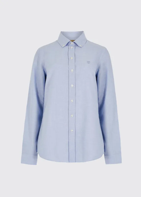 Mimosa Cotton Shirt - Pale Blue sold by Dubarry of Ireland