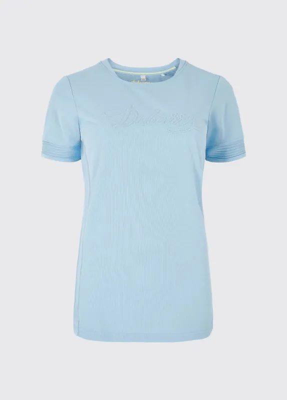 Trim Active T-shirt - Light Sky sold by Dubarry of Ireland