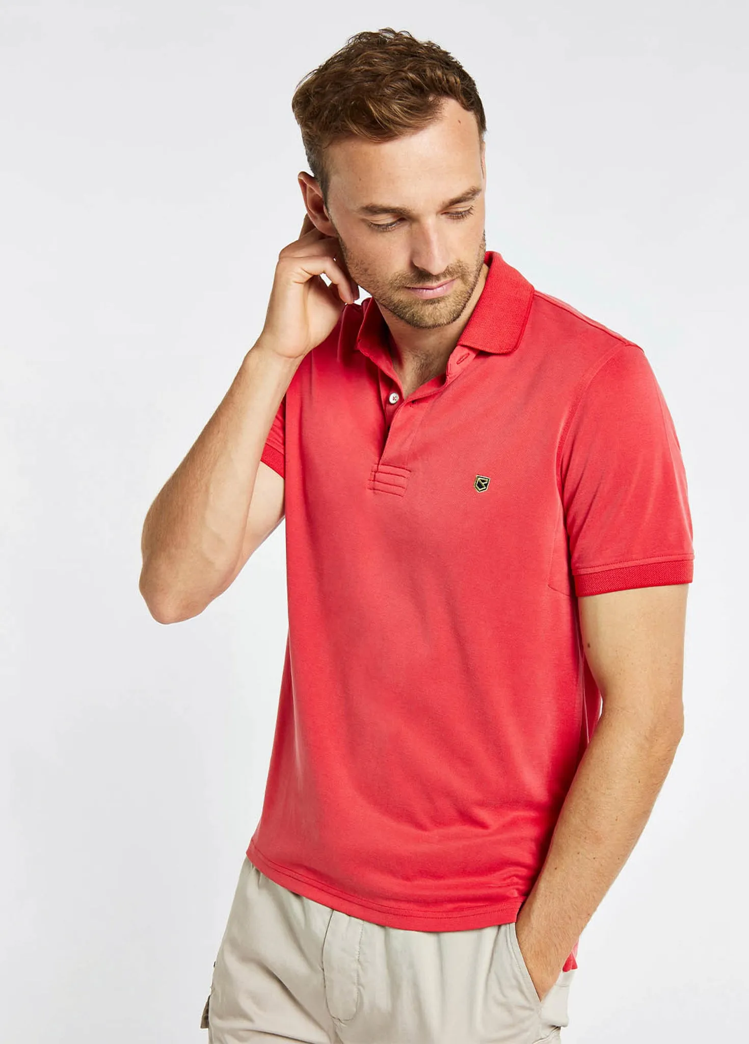 Sweeney Polo - Engine Red sold by Dubarry of Ireland product image thumbnail 3
