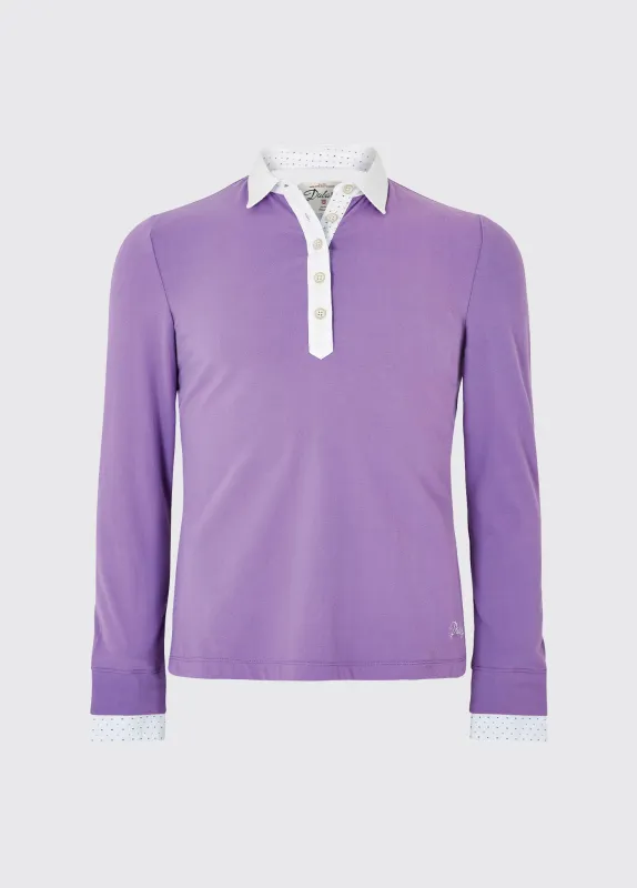 Barna Ladies Jersey Knit Top - Mauve made by Dubarry of Ireland