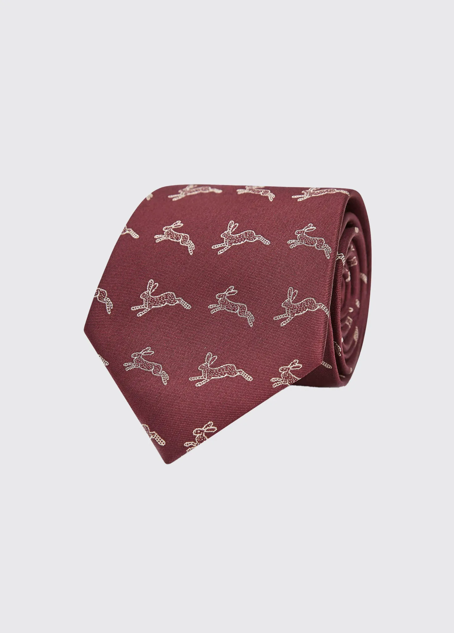 Lacken Mens Silk Tie - Merlot Multi sold by Dubarry of Ireland product image thumbnail 3