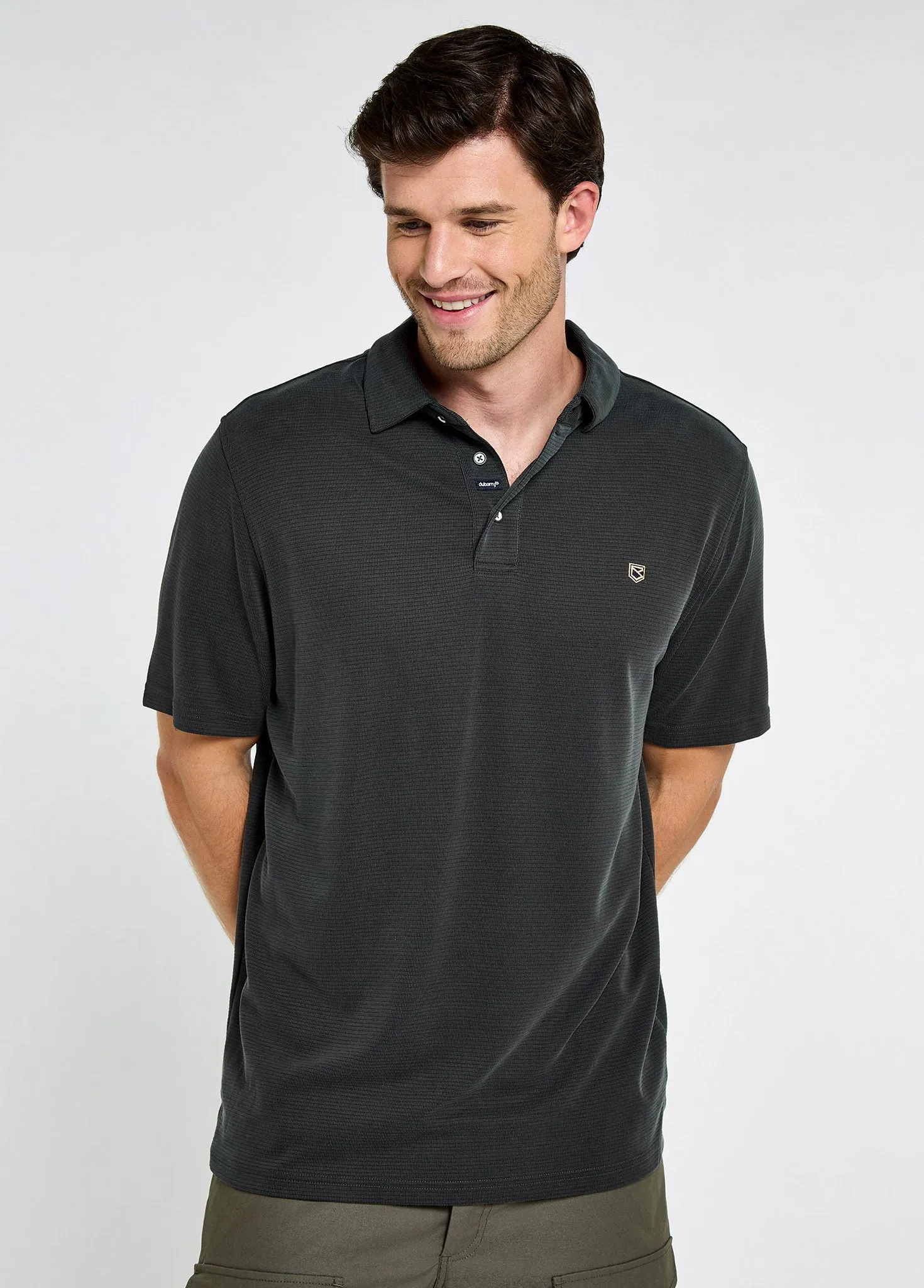 Gilligan Men’s Tencel™ Modal Polo - Black sold by Dubarry of Ireland product image thumbnail 3