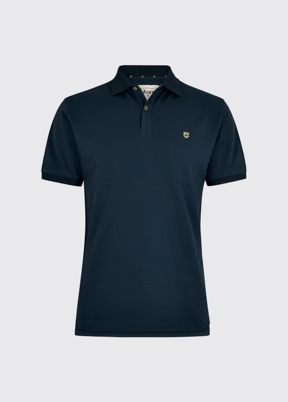 Courtney Men’s short sleeve polo - Navy made by Current