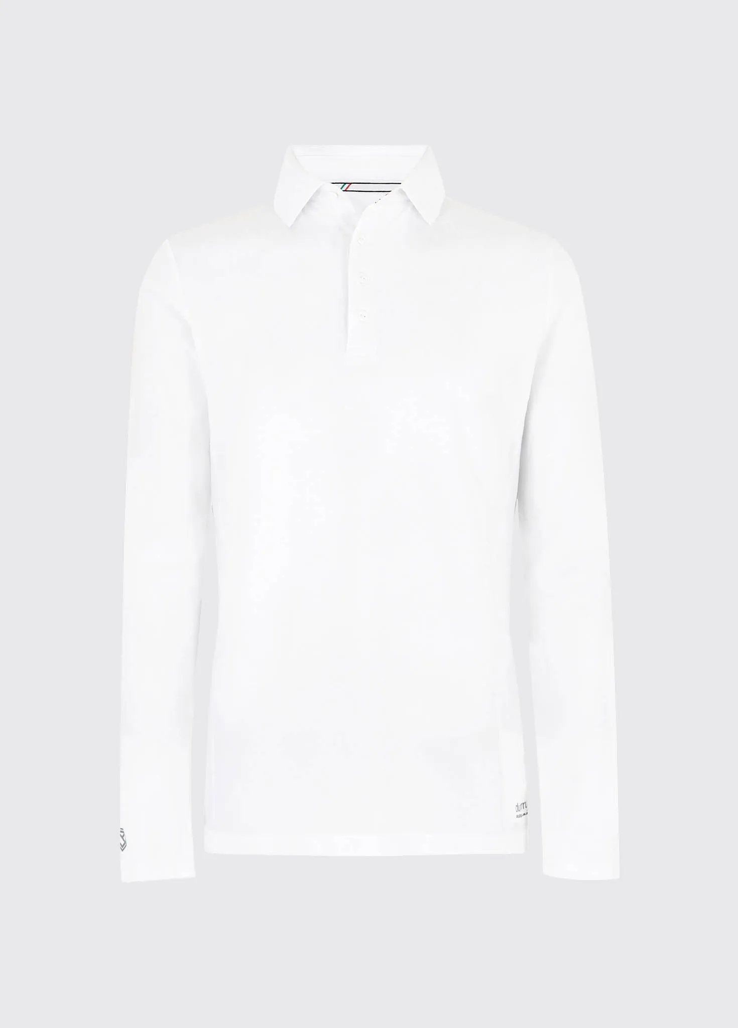Freshford Women's Long-sleeved Polo - White sold by Dubarry of Ireland