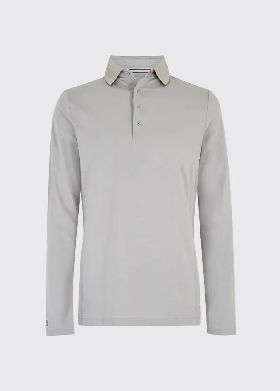 Freshford Women's Long-sleeved Polo - Platinum made by Current