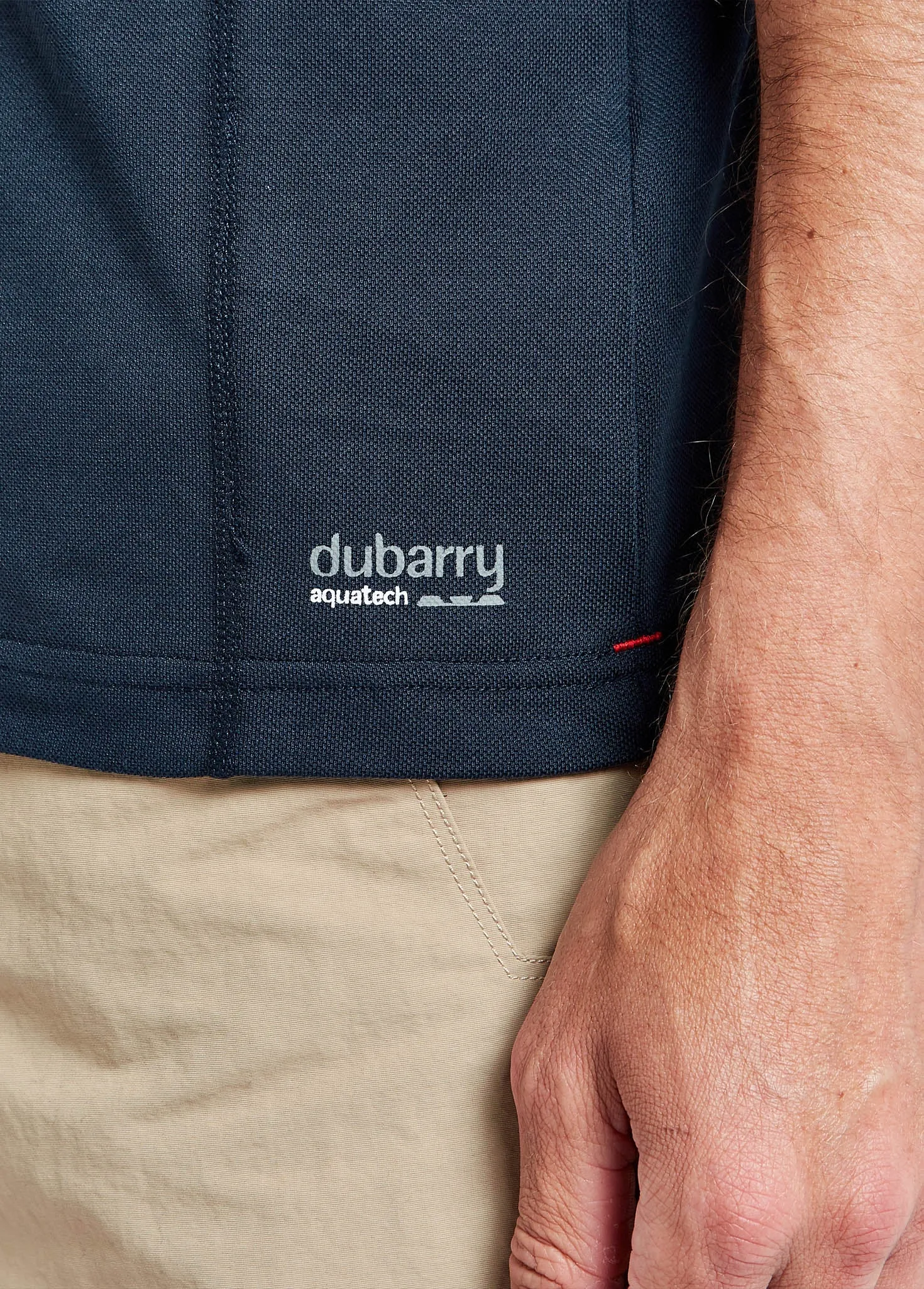 Sorrento Women's Short-sleeved Polo - Navy sold by Dubarry of Ireland product image thumbnail 3