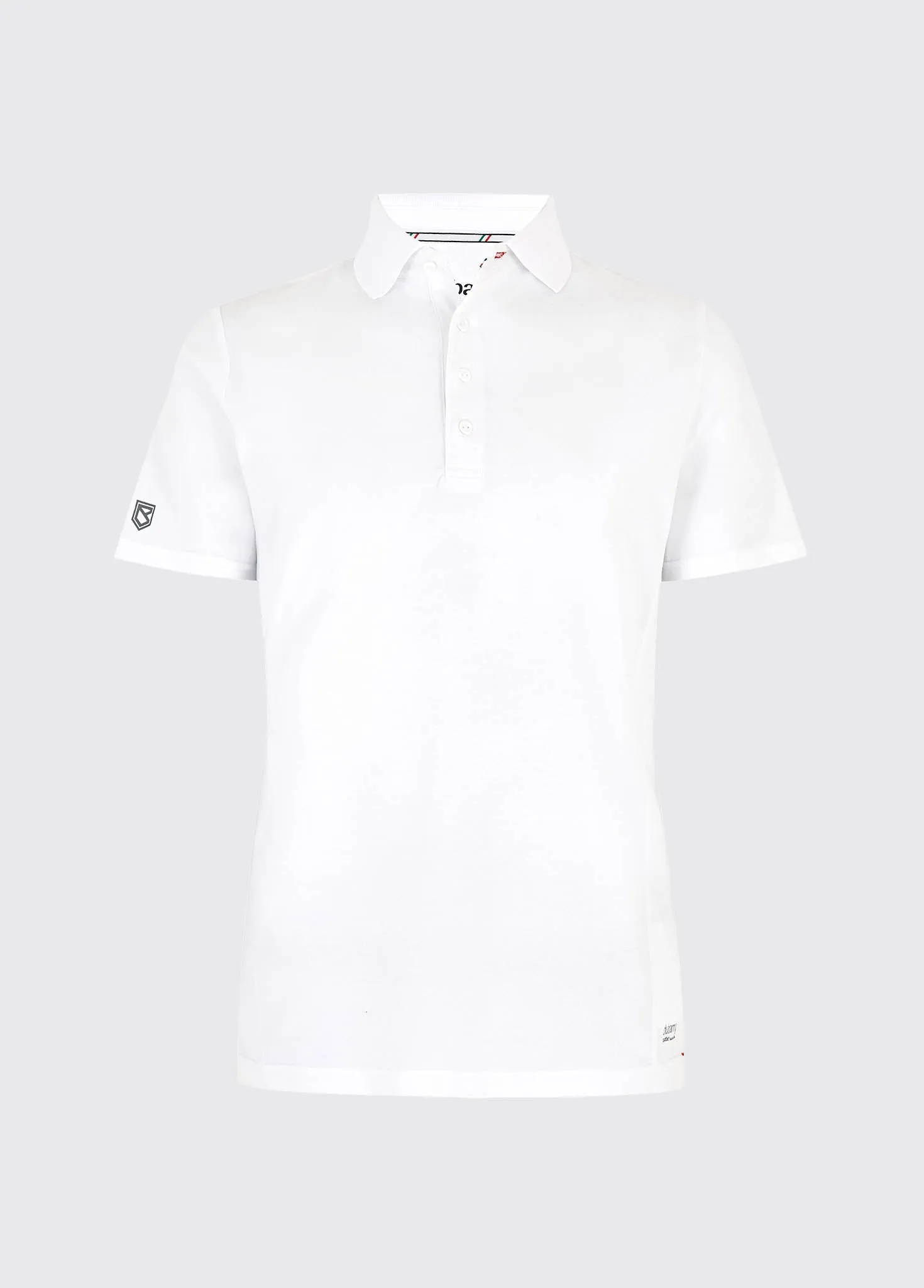 Sorrento Women's Short-sleeved Polo - White sold by Dubarry of Ireland