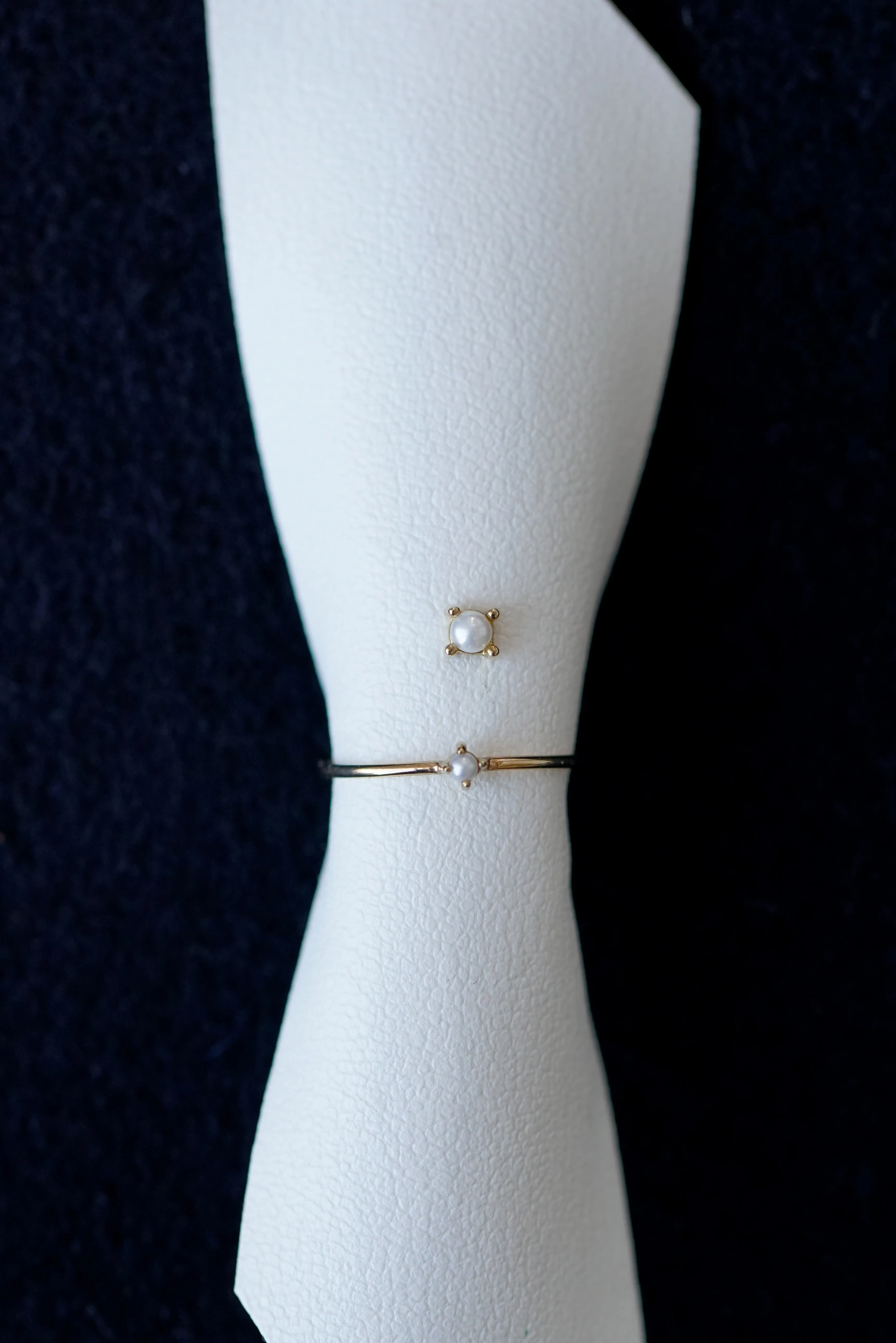 Pearl Bamboo Ring sold by Otiumberg product image thumbnail 2