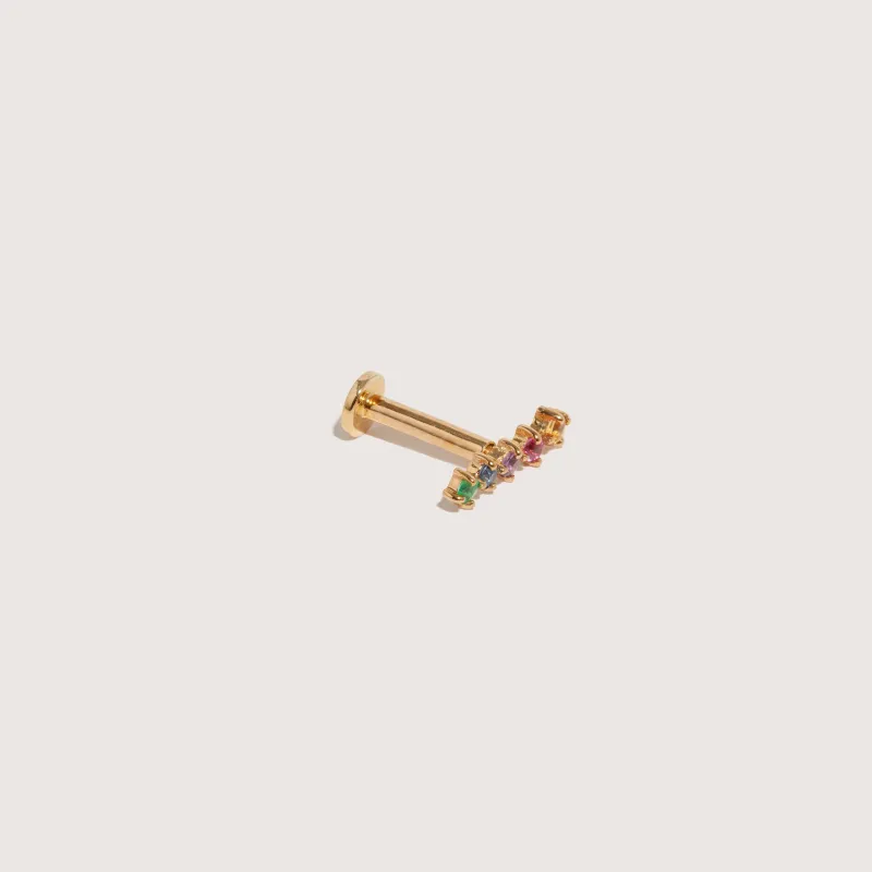Rainbow Bar Threaded Stud made by Otiumberg