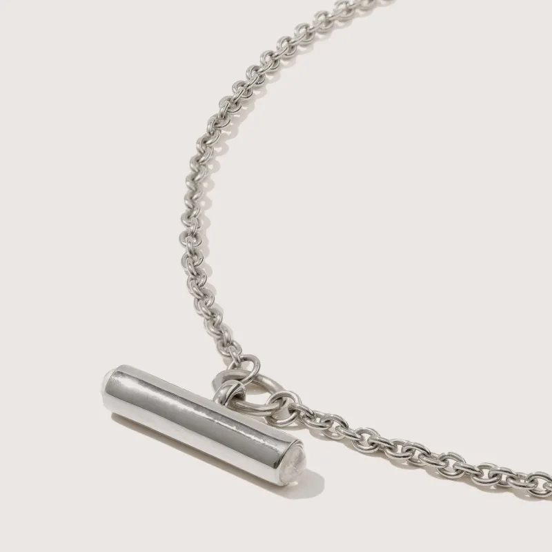Vestige Moonstone Toggle Necklace made by Otiumberg