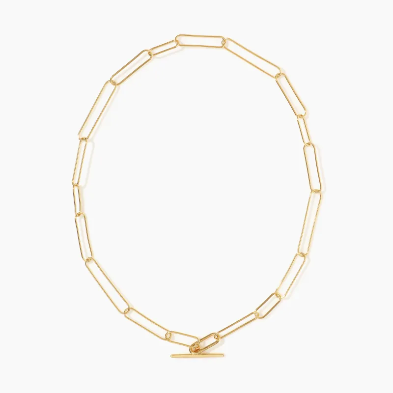 Paperclip Necklace made by Otiumberg