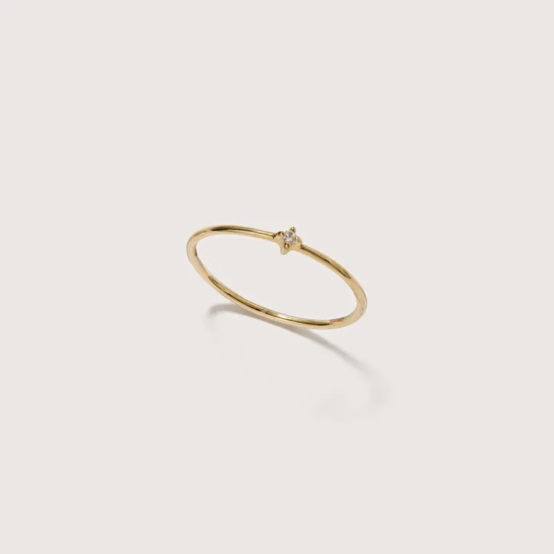 Diamond Bamboo Ring sold by Otiumberg
