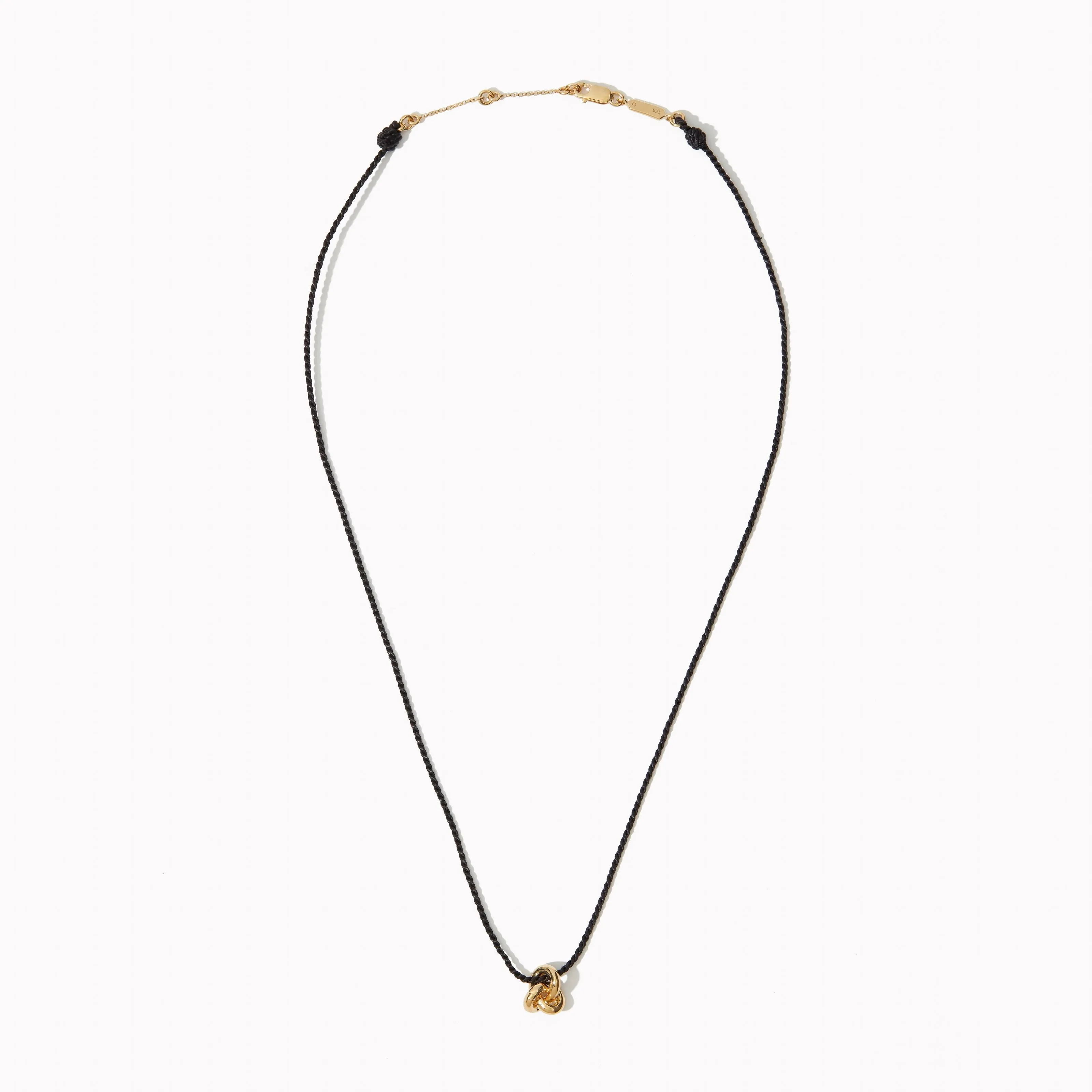 Mini Cord Knot Necklace sold by Otiumberg product image thumbnail 5