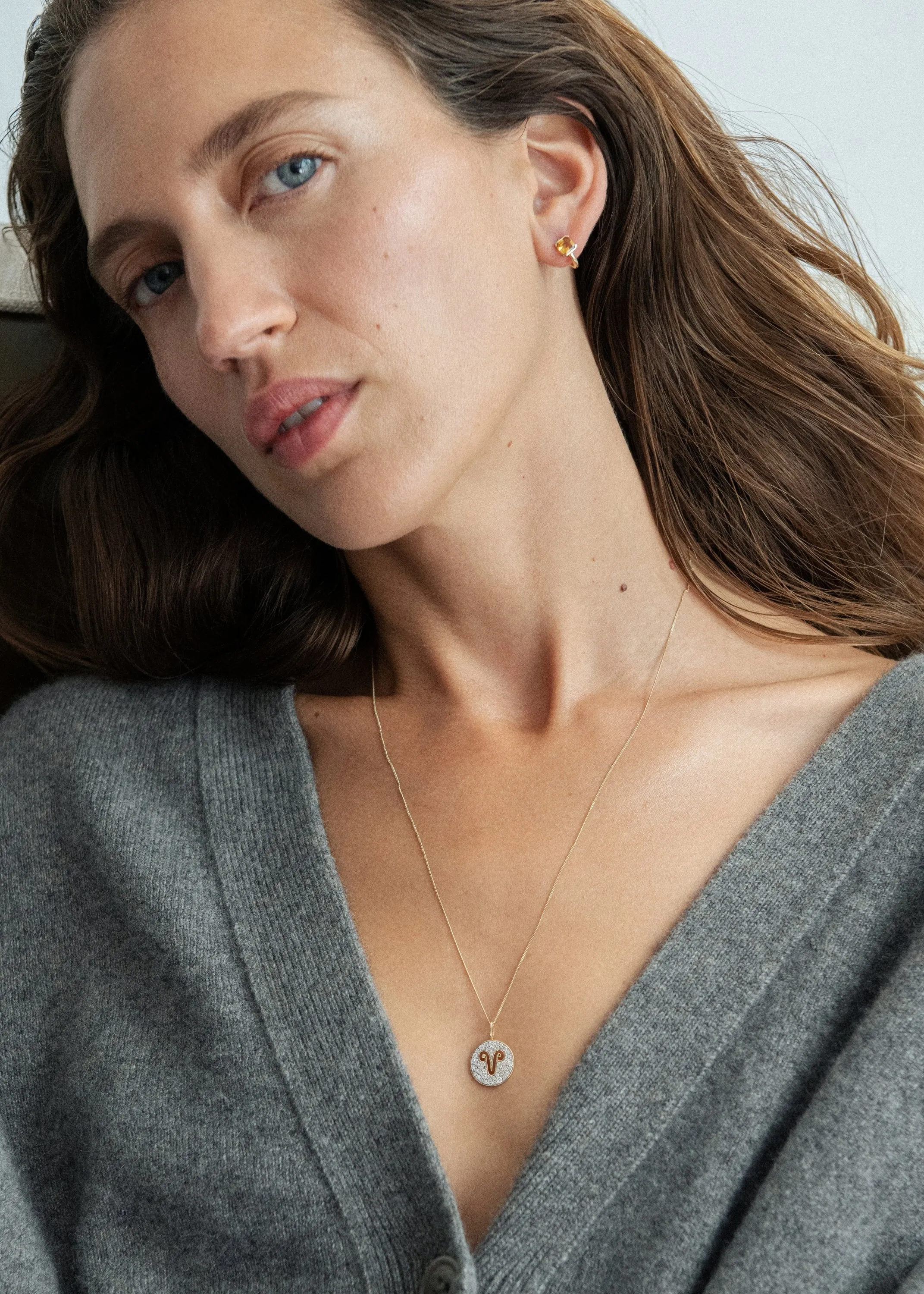 Diamond Zodiac Pendant sold by Otiumberg product image thumbnail 3