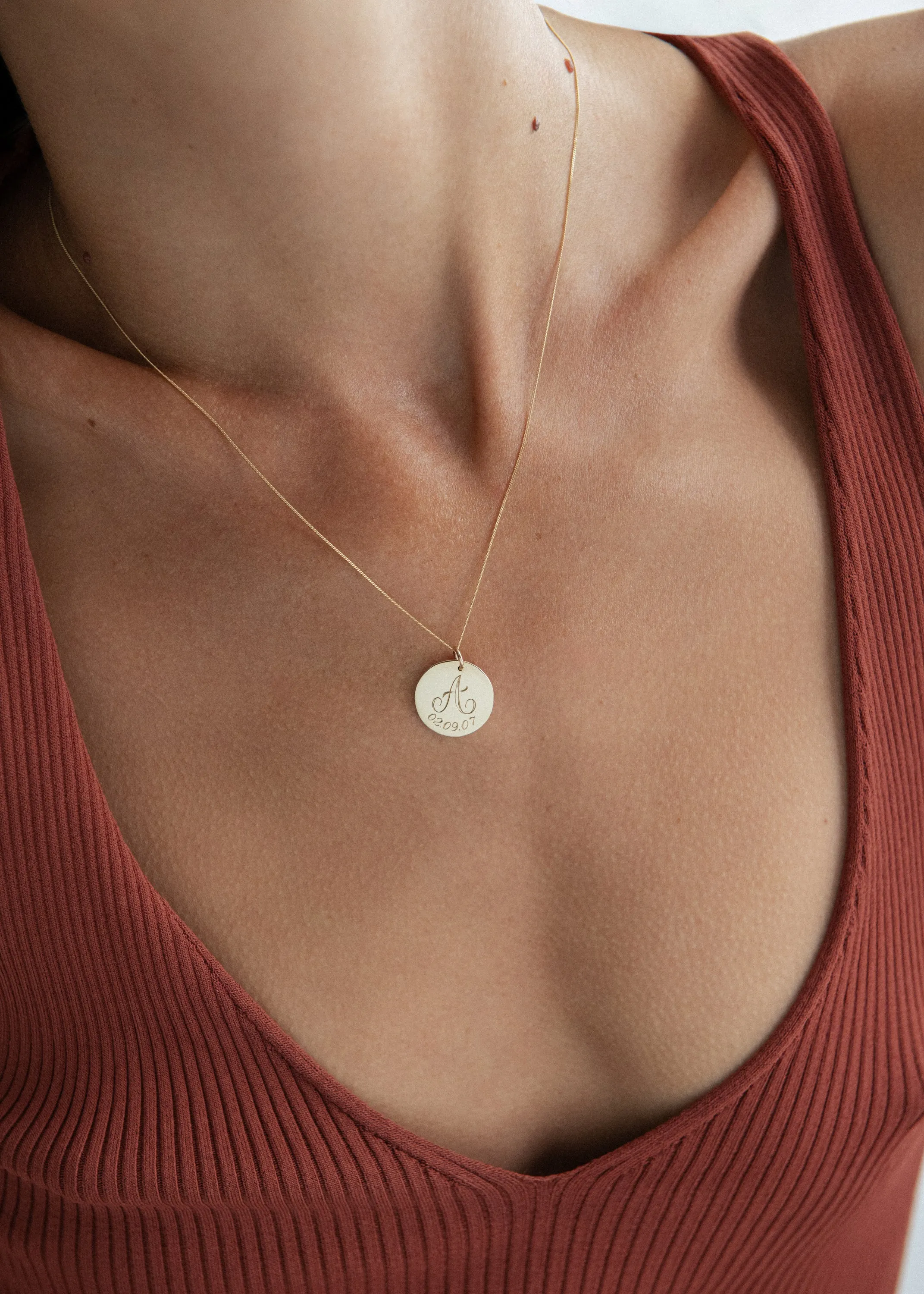 Large Solid Gold Disc sold by Otiumberg product image thumbnail 2