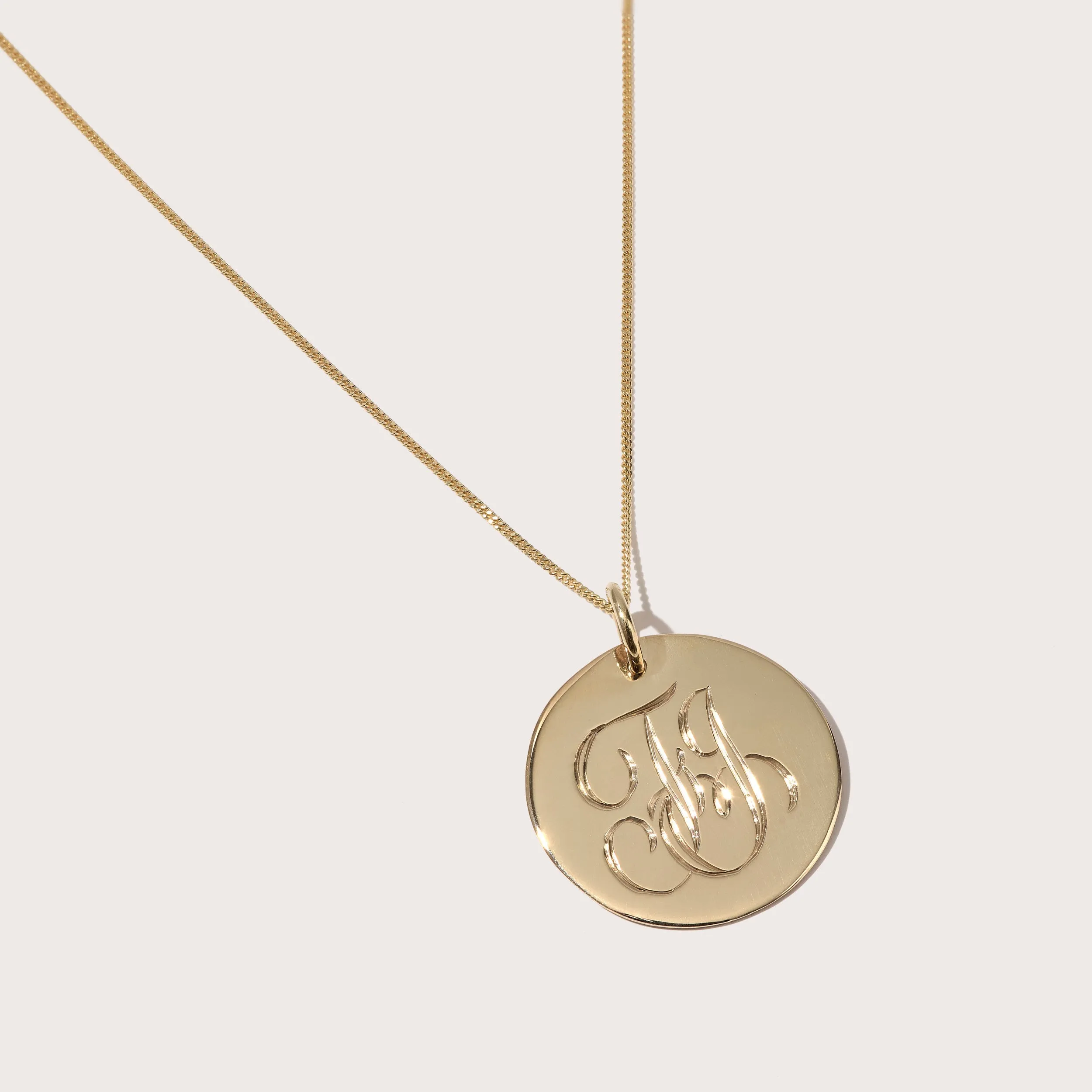 Large Solid Gold Disc sold by Otiumberg product image thumbnail 5