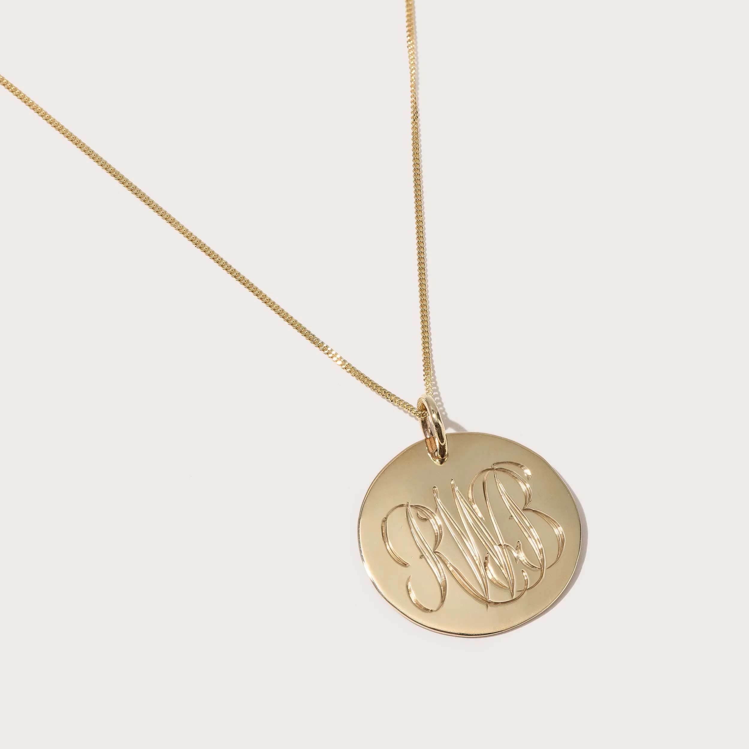 Large Solid Gold Disc sold by Otiumberg