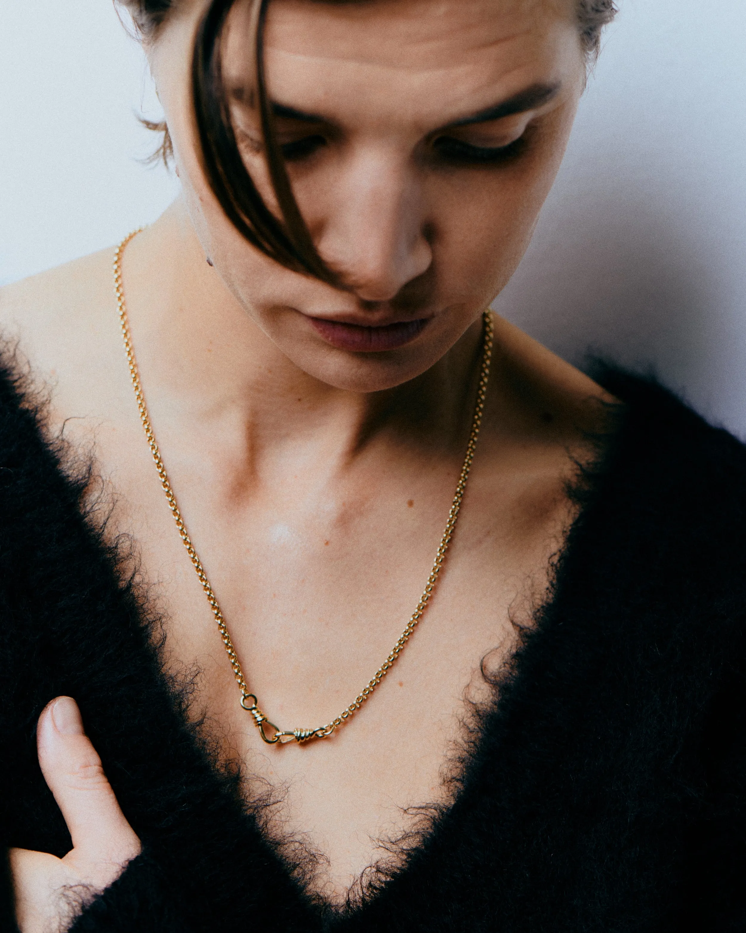 Long Locked Necklace sold by Otiumberg product image thumbnail 3