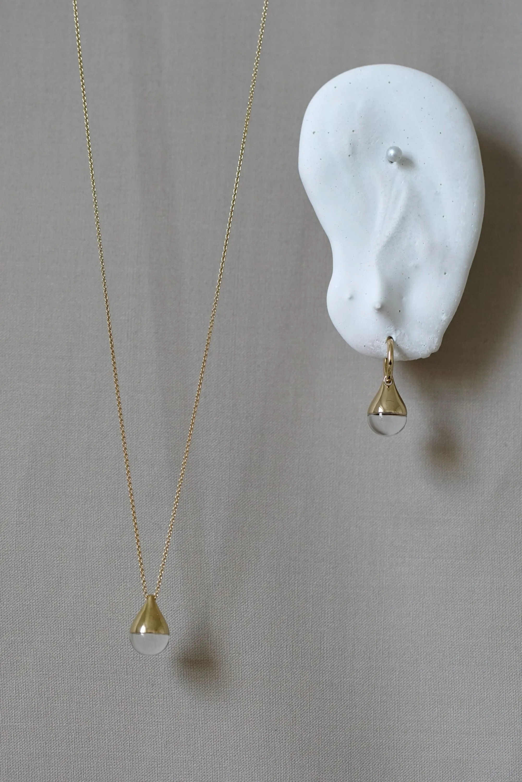 Stilla Quartz Earrings sold by Otiumberg product image thumbnail 4