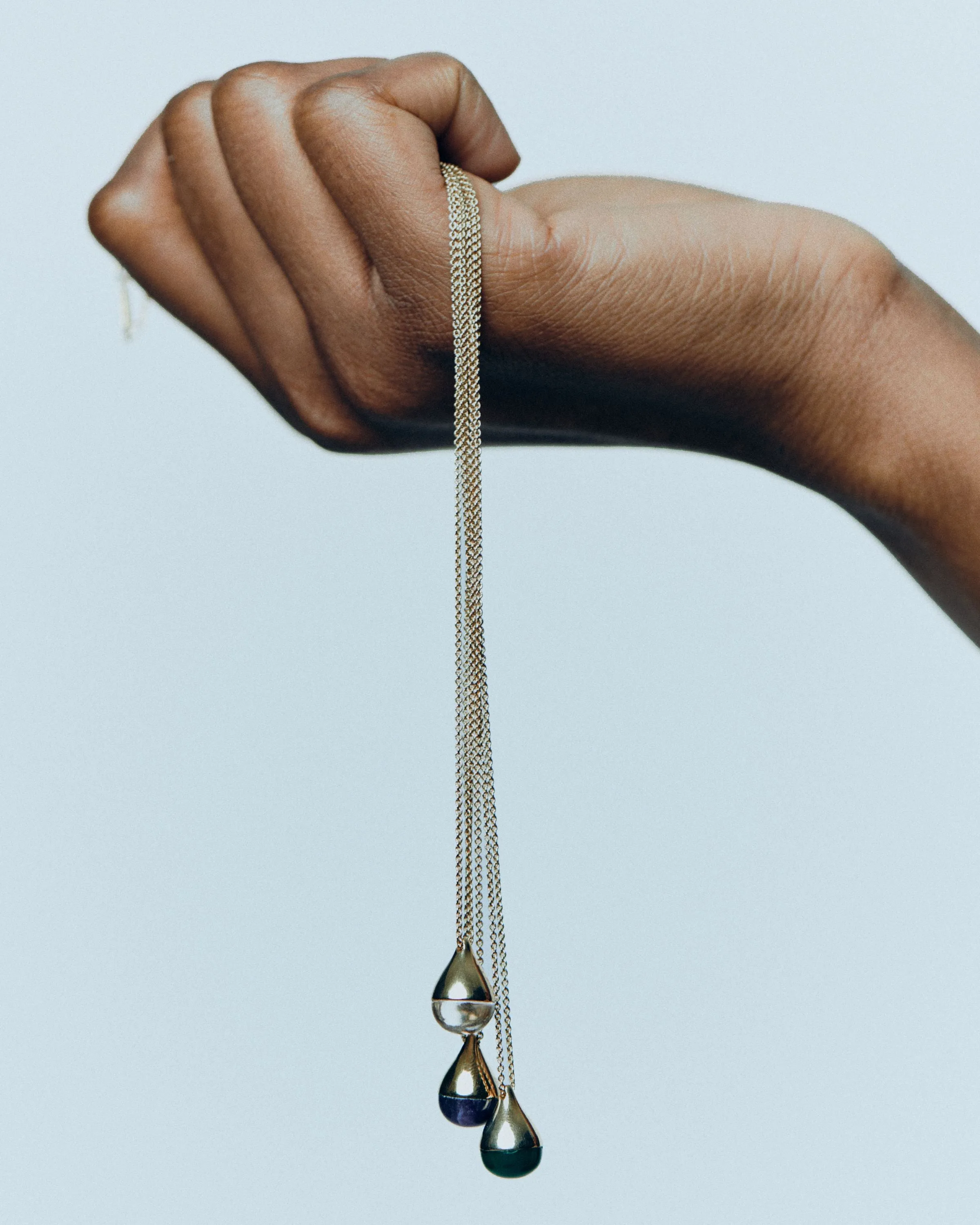 Stilla Dumortierite Necklace sold by Otiumberg product image thumbnail 3