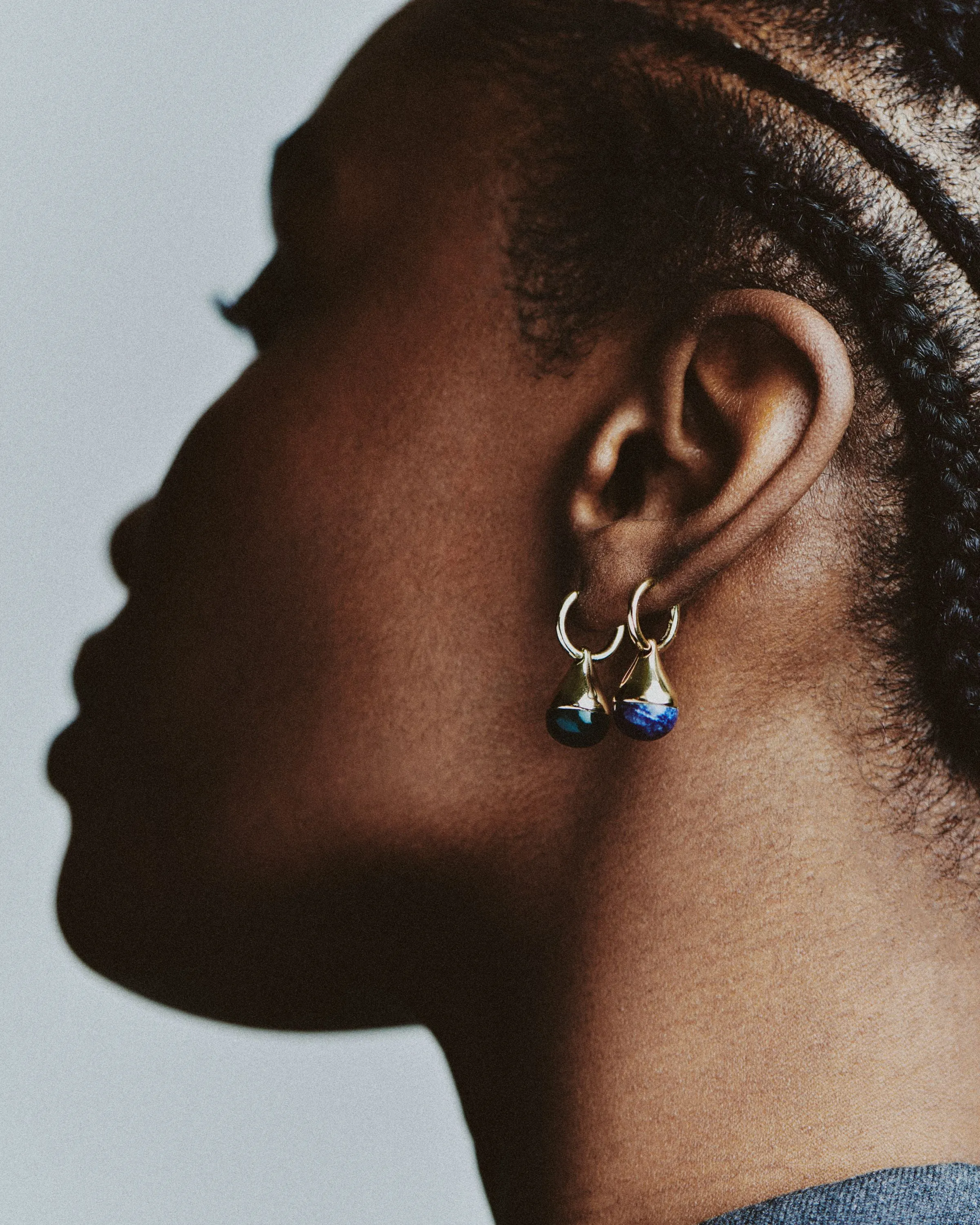 Stilla Dumortierite Earrings sold by Otiumberg product image thumbnail 2