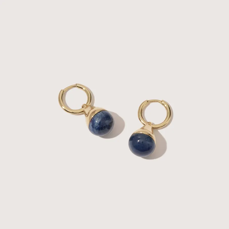 Stilla Dumortierite Earrings sold by Otiumberg