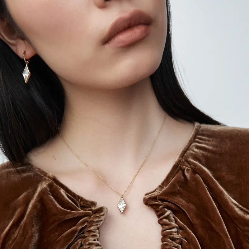 Kite Quartz Necklace sold by Otiumberg