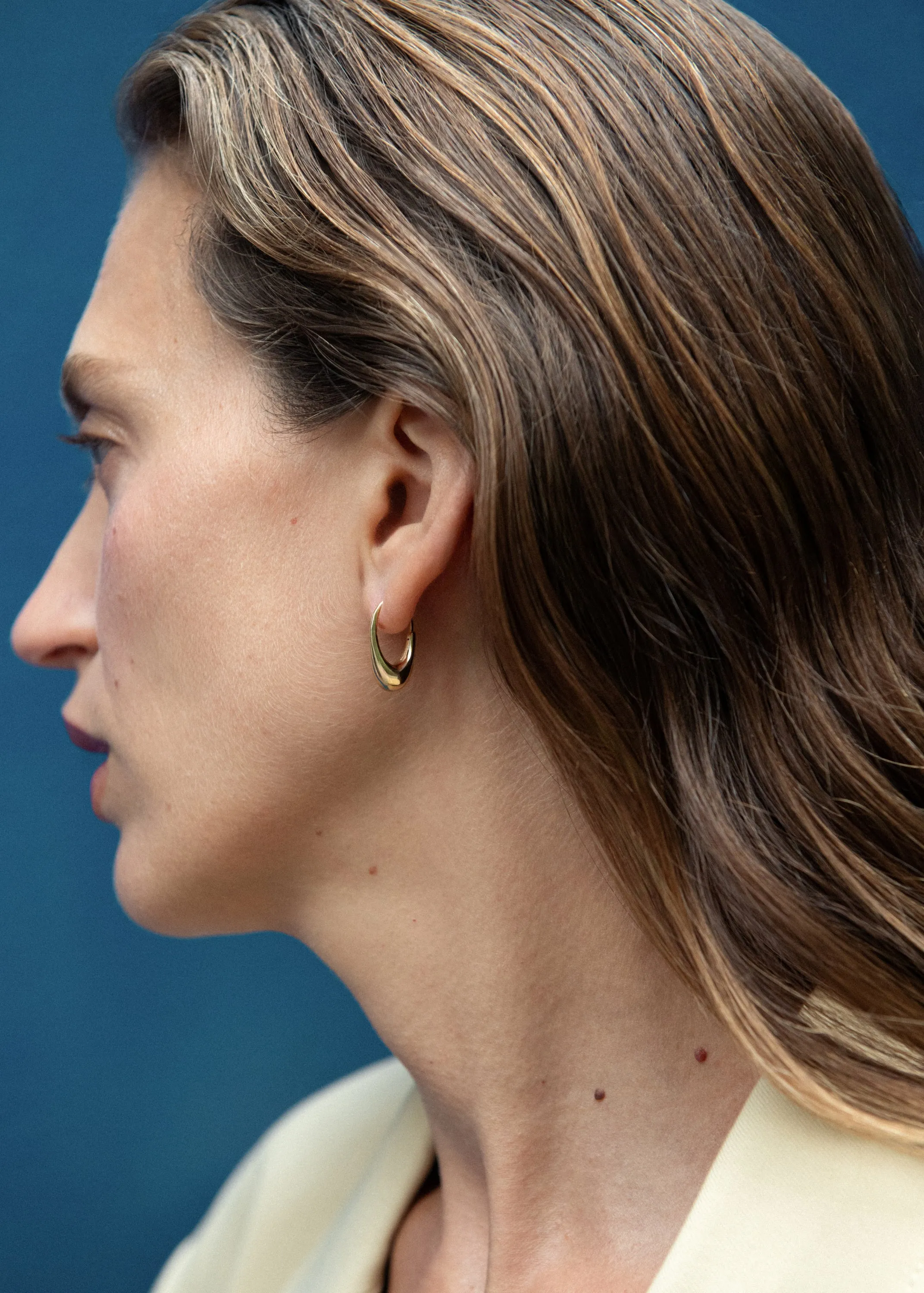 Roscida Drop Hoops sold by Otiumberg product image thumbnail 3