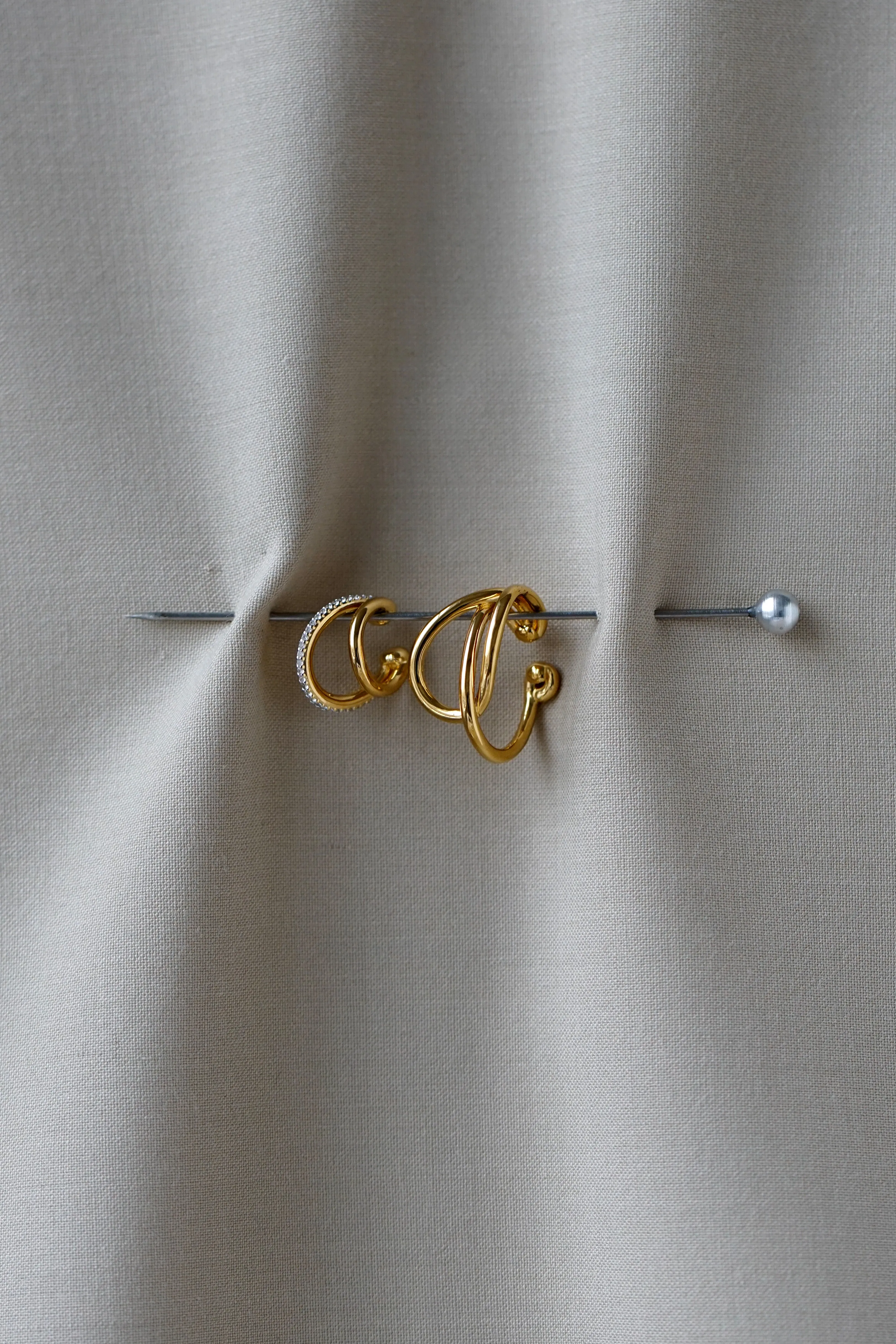 Pavé Double Ear Cuff sold by Otiumberg product image thumbnail 4